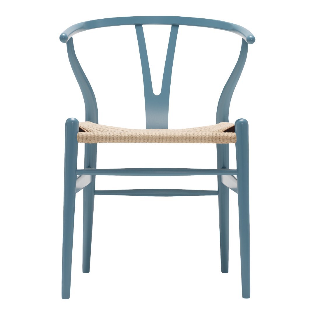 CH24 Wishbone Chair - Modern Scandinavian Dining Chair in Soft Colors | Perfect for Dining Rooms, Kitchens, and Home Offices