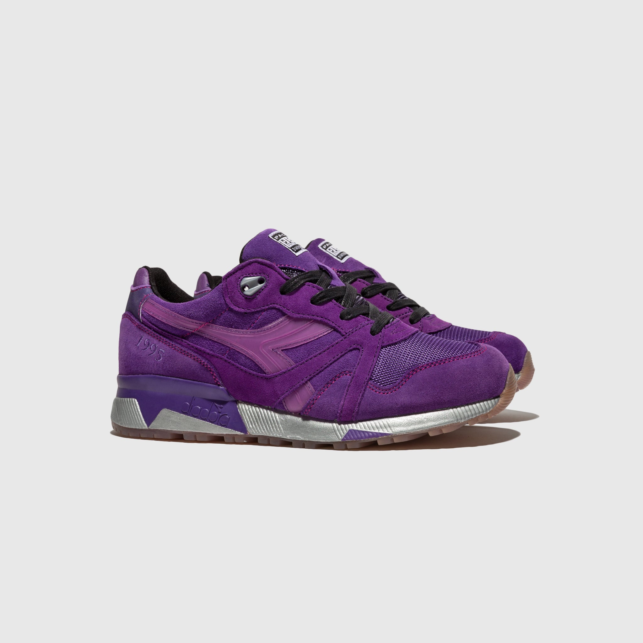 Diadora N9000 Purple Tape Sneakers - Packer x Raekwon Collaboration - Stylish & Comfortable for Casual Wear, Street Fashion & Sneaker Collectors