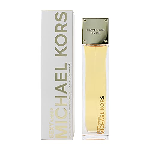 Michael Kors Sexy Amber Eau de Parfum for Women - 3.4 oz / 100ml Luxury Perfume Spray, Floral Oriental Fragrance for Date Night & Special Occasions