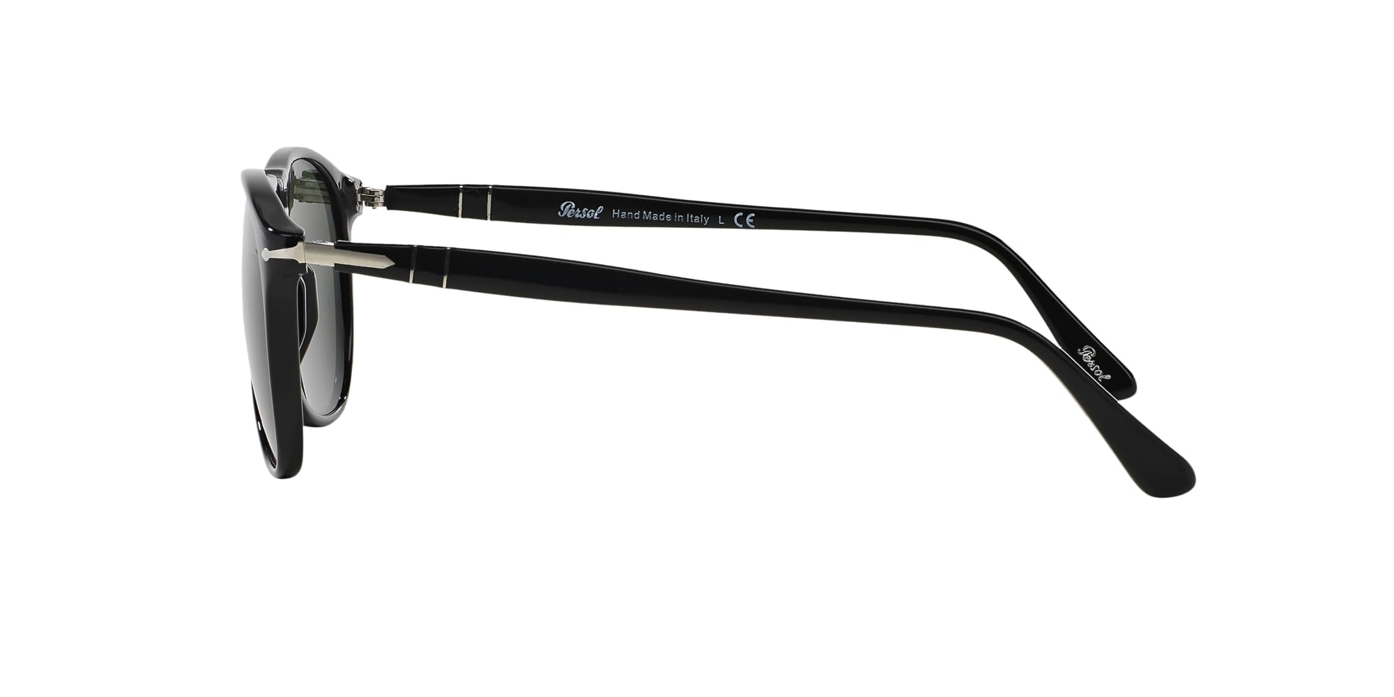 Persol PO9649S Aviator Sunglasses for Men & Women - Classic Polarized Pilot Shades for Driving, Travel & Outdoor Activities