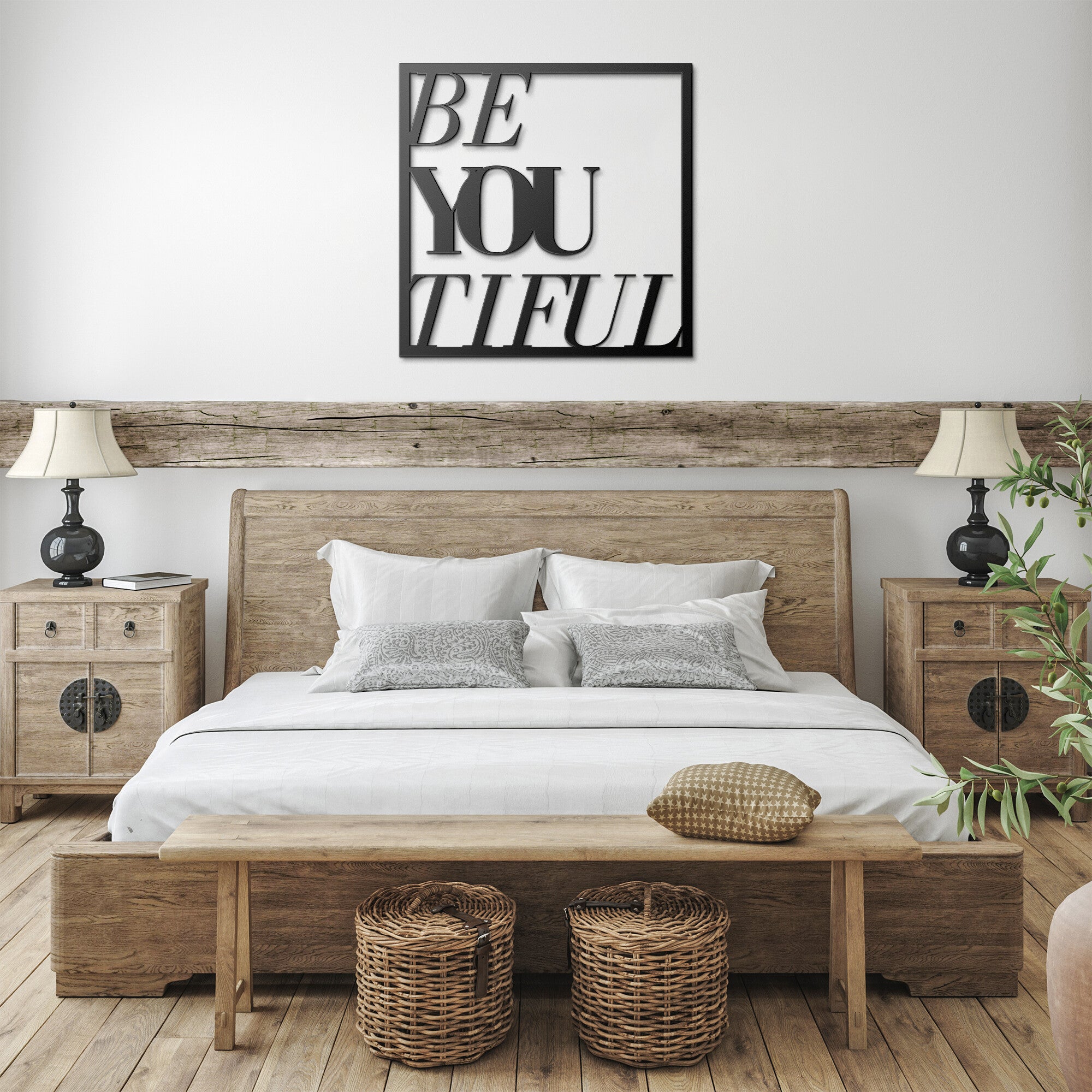 Empowering Steel Metal Wall Art - Inspirational Gift for Friends & Family - Perfect for Home, Office, Indoor & Outdoor Decor