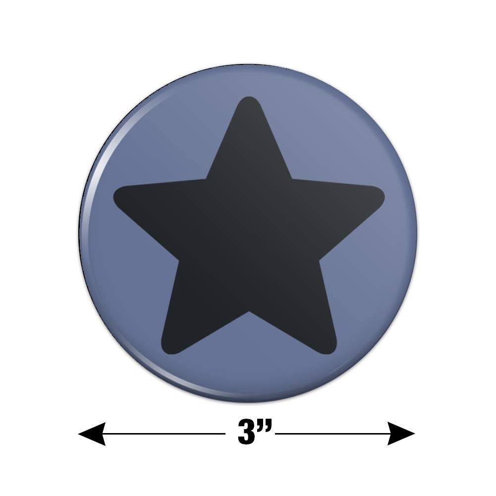 Steven Universe Amethyst Star Kitchen Refrigerator Magnet - Fun Cartoon Character Decorative Button Magnets for Fridge, Locker, Office & Home Organization