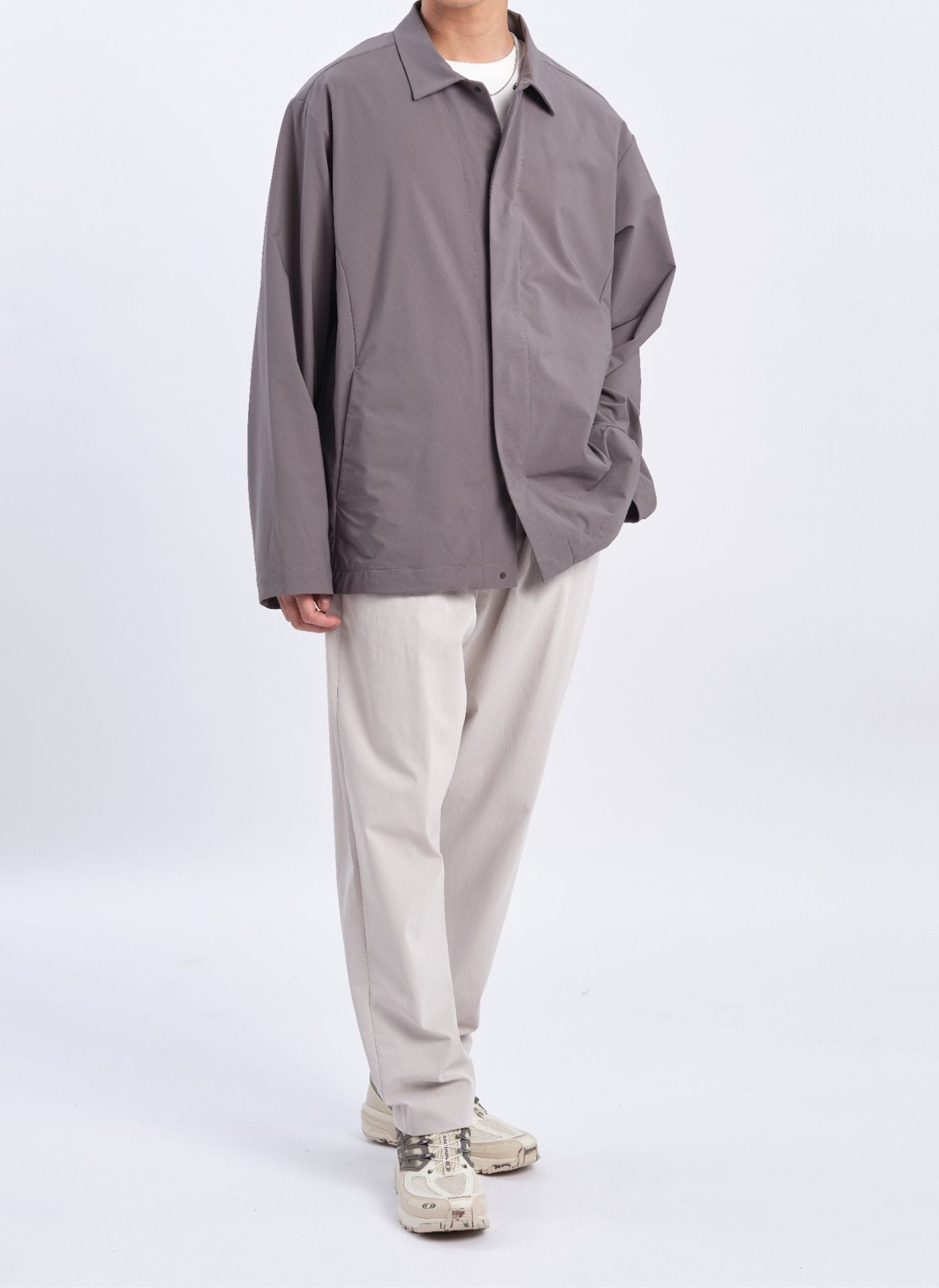 Premium Cotton Touch Solotex Ankle-Length Relaxed Tapered Pants (Size 10) - Comfortable Casual Wear for Office & Lounge