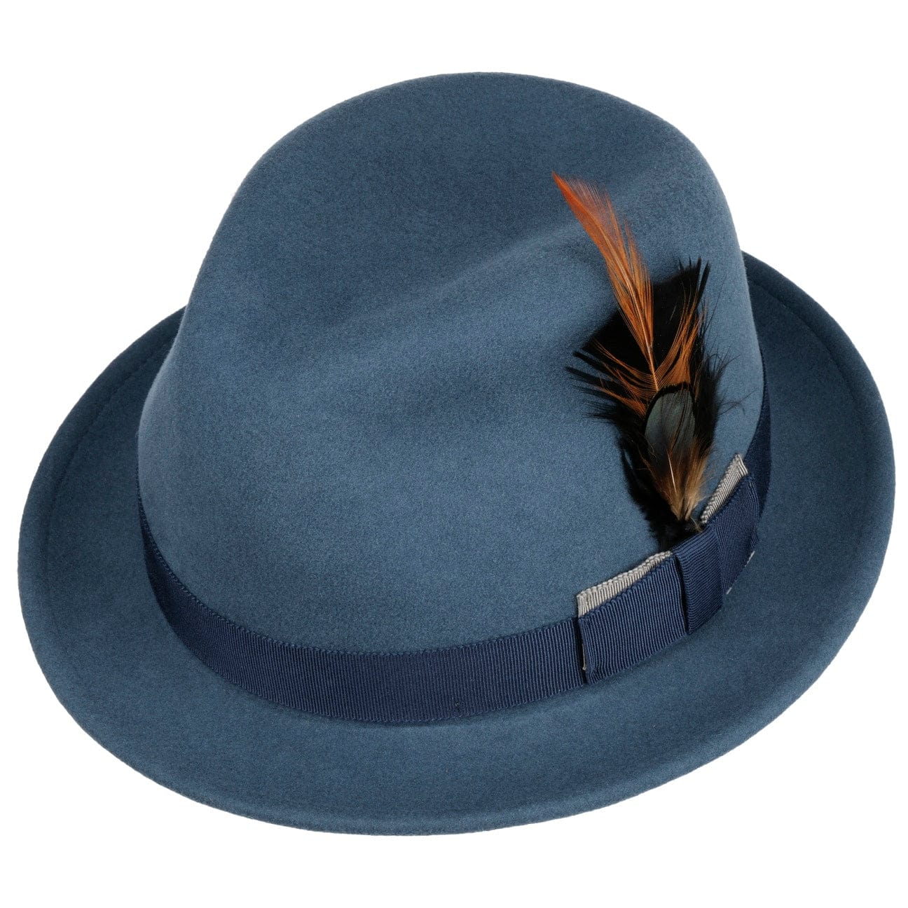 JJ Hats Player Lite Felt - Premium Wool Felt Fedora Hat for Men & Women | Perfect for Outdoor Activities, Casual Wear & Special Occasions