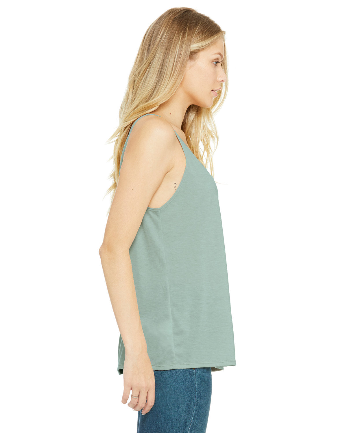 Bella + Canvas 8838 Women's Slouchy Tank Top - Soft Relaxed Fit Casual Sleeveless Shirt for Summer, Gym, Yoga & Lounge Wear