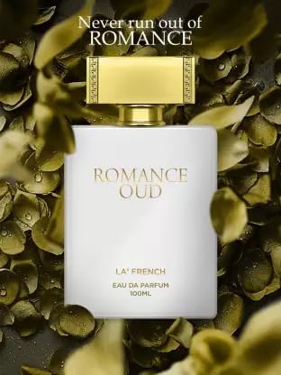 La French Romance Oud Perfume for Men & Women - 100ml Unisex Eau De Parfum with Oud Agarwood, Musk, Vanilla & Amber Notes | Long Lasting Woody Fragrance for Date Night, Special Occasions & Daily Wear