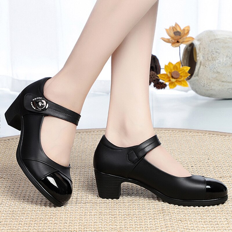 Women's Crystal Embellished Medium Heel Pumps - Elegant Dress Shoes for Parties, Weddings & Evening Events