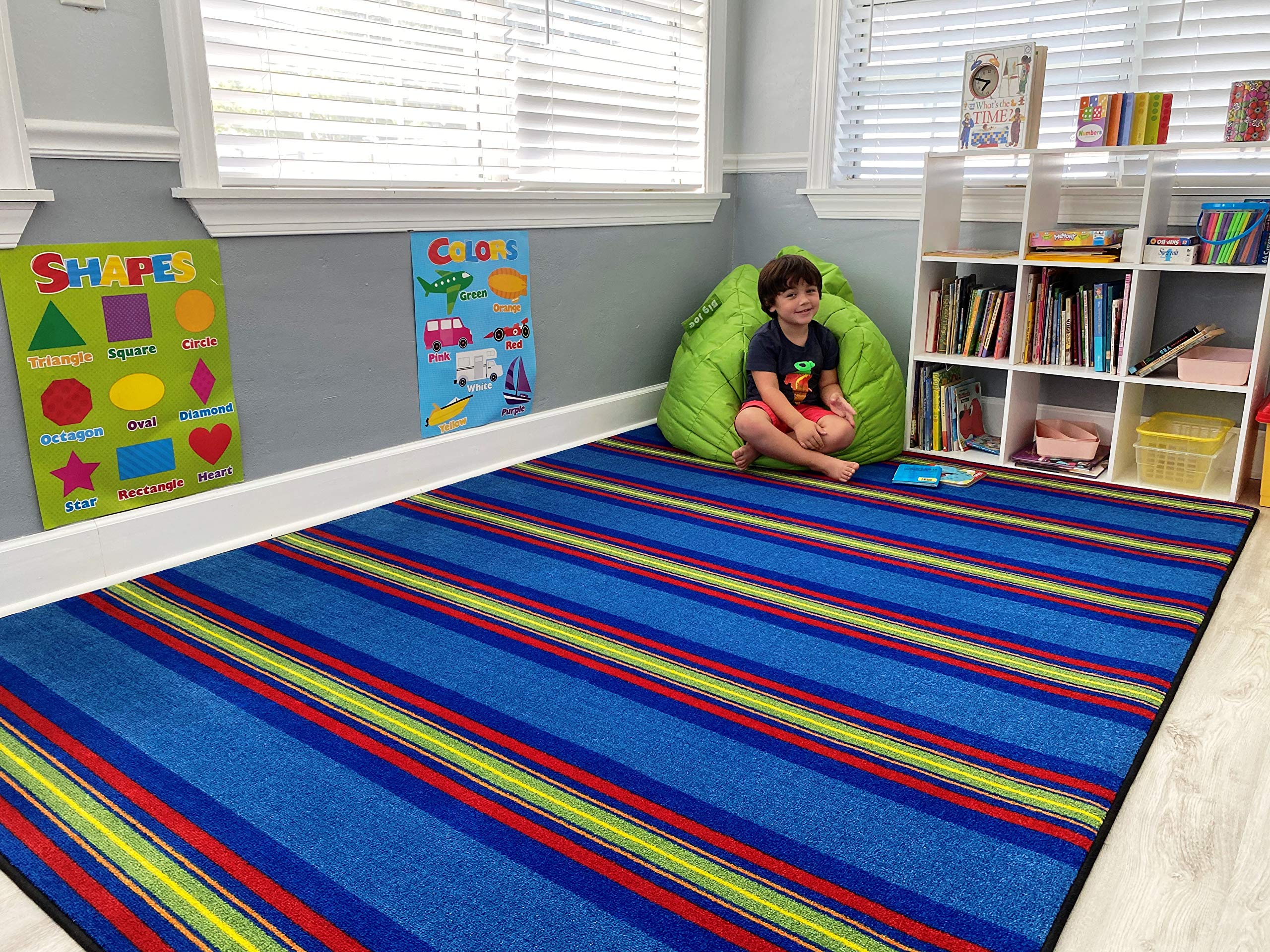 Kids Nylon Area Rug 6' x 8'6