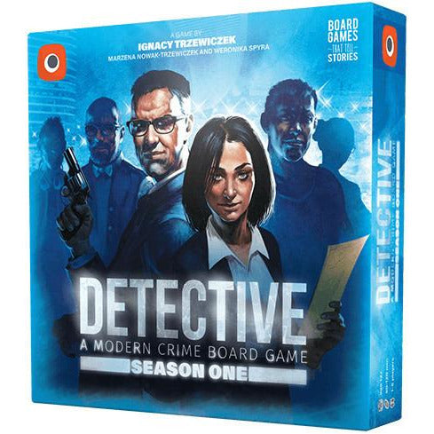 Detective: A Modern Crime Board Game - Season 1 | Solve Mysteries & Crime Cases | Perfect for Game Nights & Team Building Activities