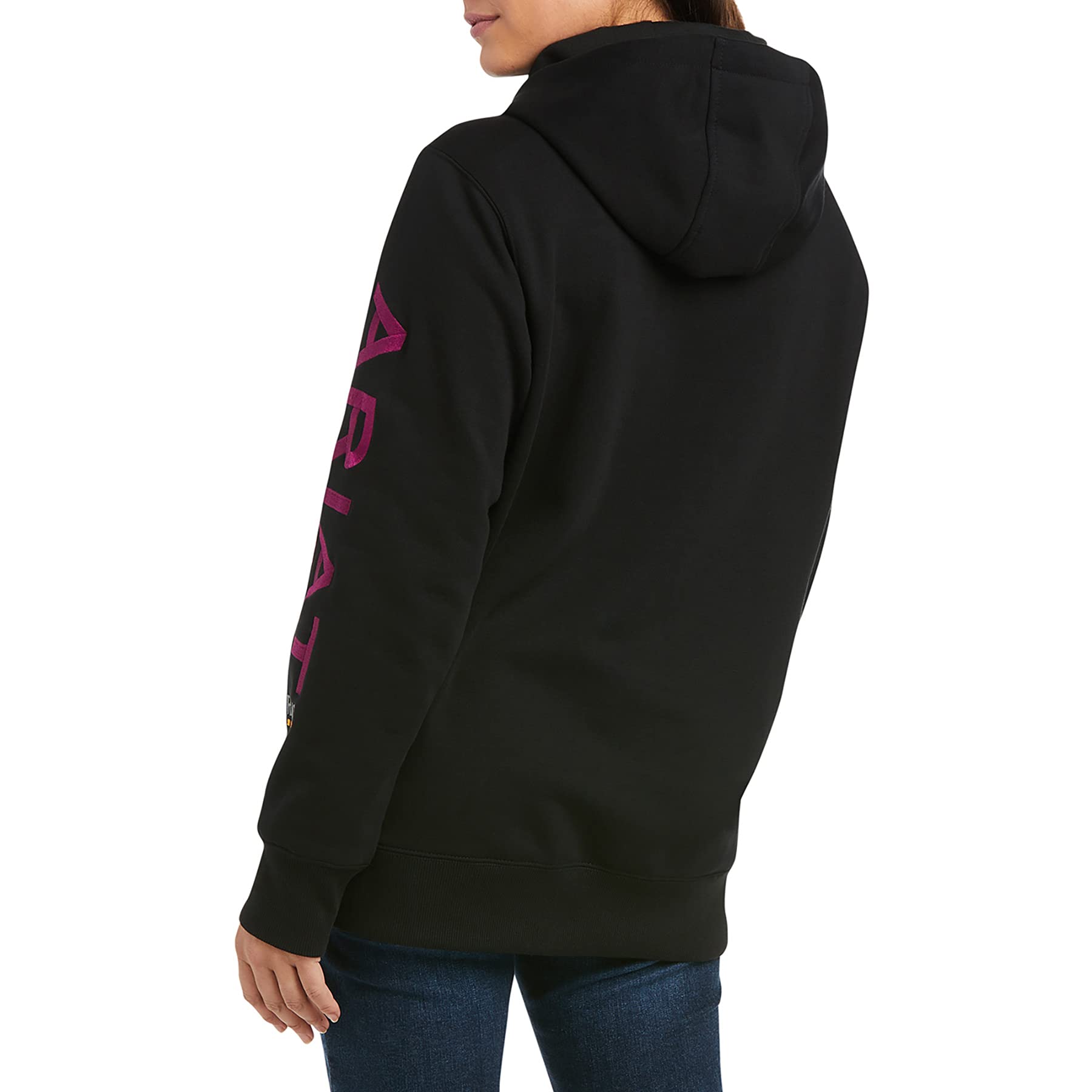 ARIAT Women's Rebar Graphic Hoodie - Soft Fleece Pullover with Stylish Print - Perfect for Casual Wear, Outdoor Activities & Workouts