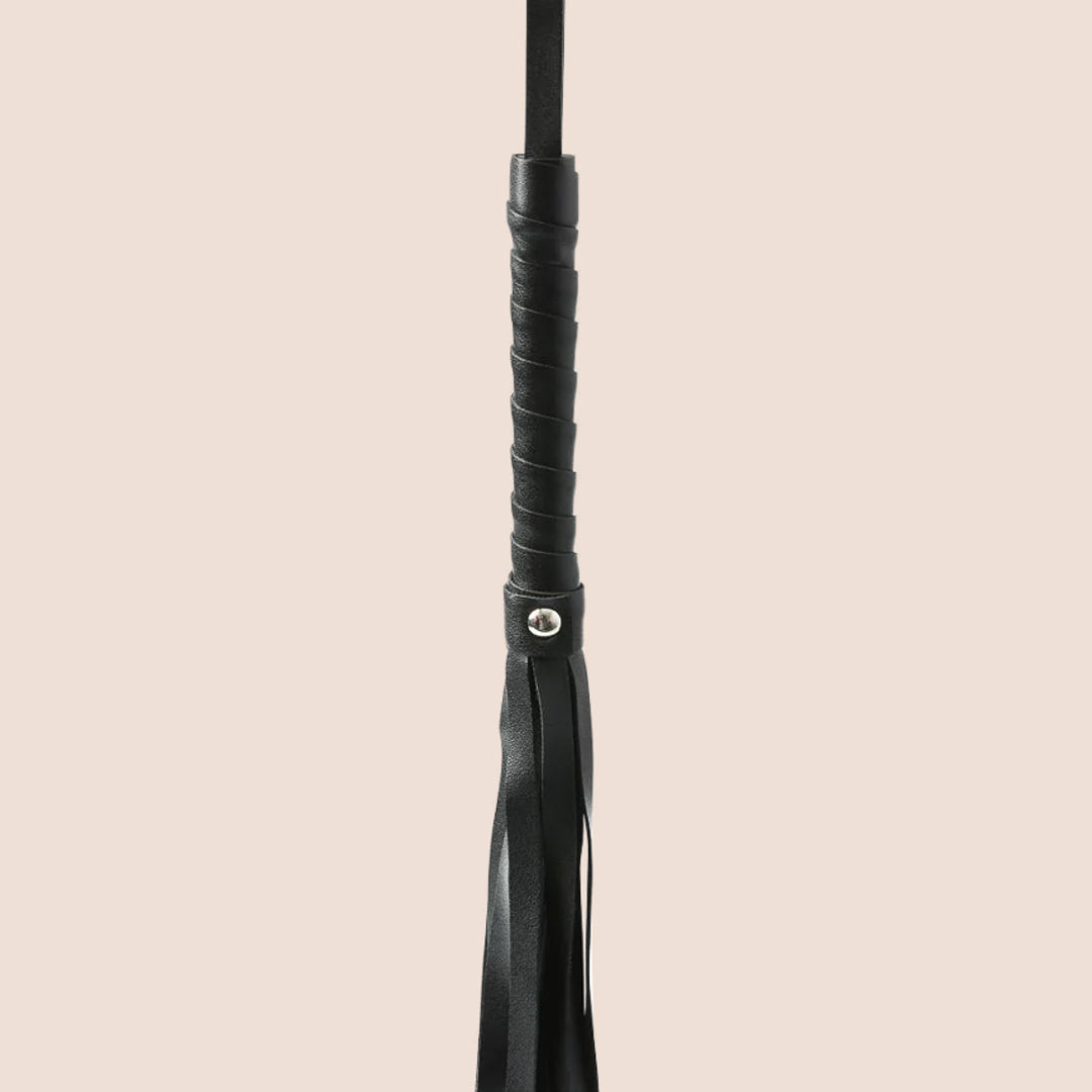 Sex & Mischief Mini Faux Leather Flogger - Sensual BDSM Toy for Adults, Discreet Packaging - Perfect for Couples Play, Spicing Up Relationships & Role Play Scenes