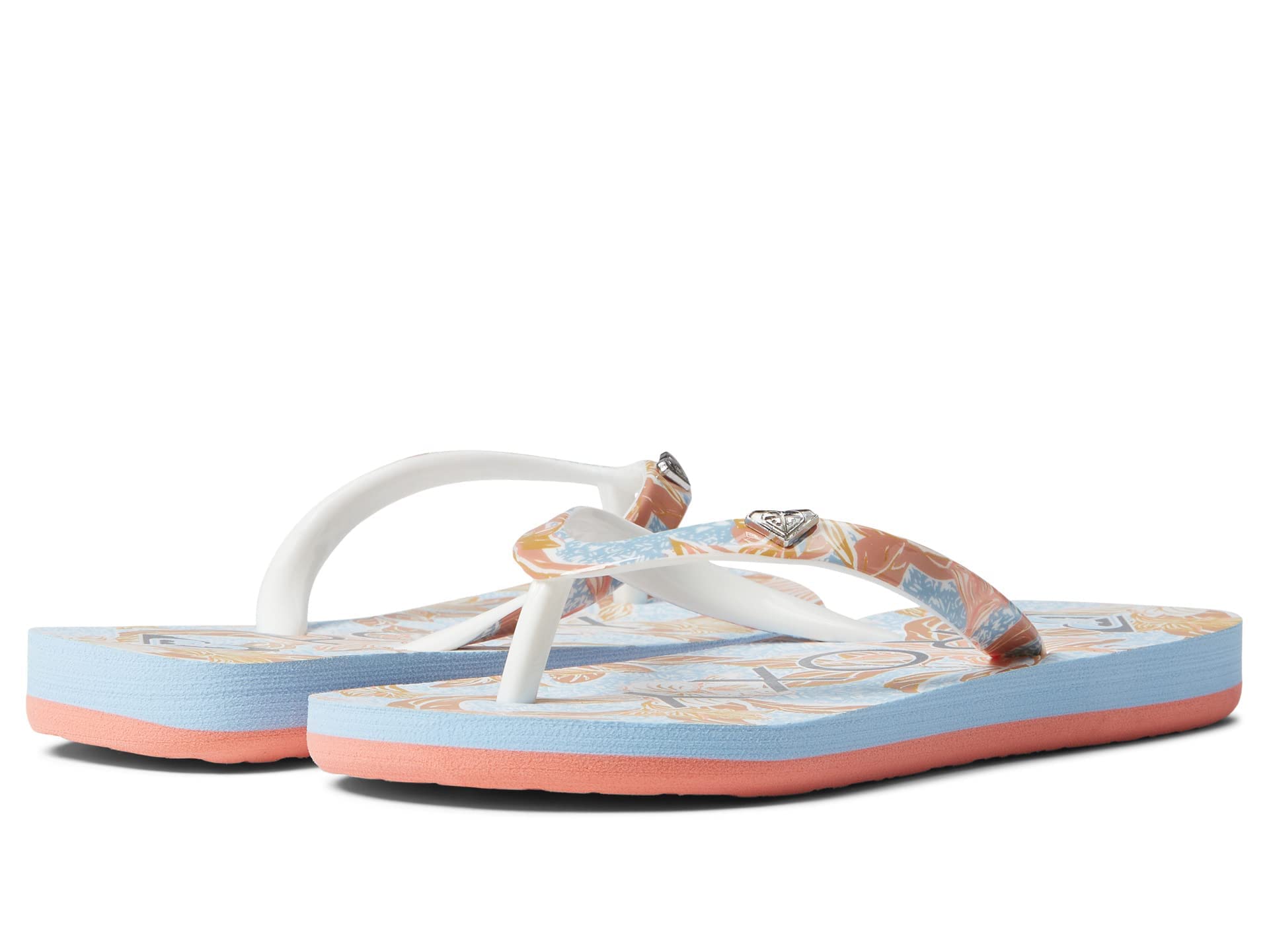 Roxy Women's Pebbles VII Sneakers for Little Kids & Big Kids - Comfortable & Stylish Shoes for School, Play & Everyday Wear