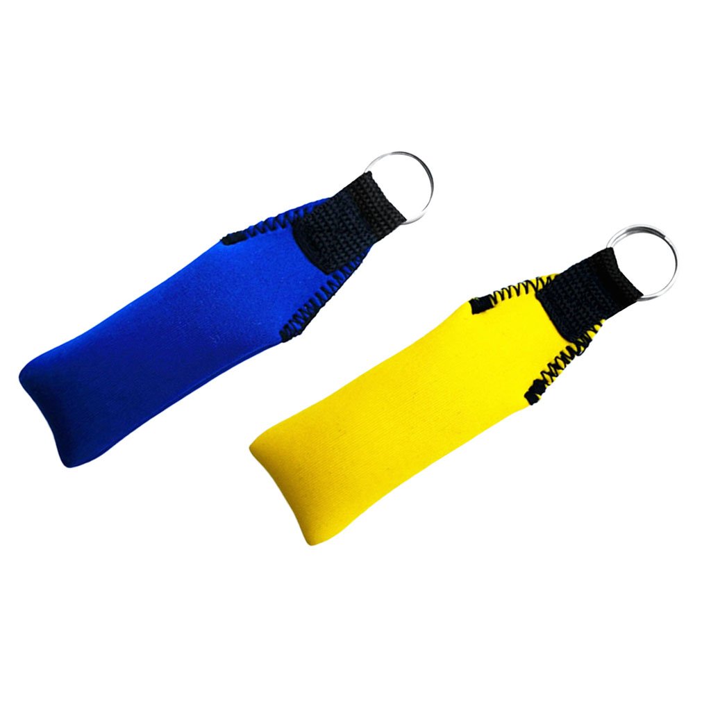 Fancyes 2-Pack Floating Keychains - Waterproof Buoyant Key Rings for Beach, Boating & Marine Activities | Perfect for Swimming, Kayaking & Water Sports