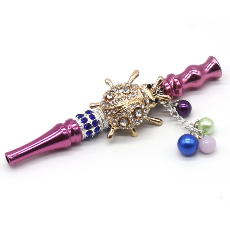 Colorful Animal Pipe Holder with Pendant | Removable & Easy-to-Clean Chimney Smoking Accessories for Tobacco & Herbs | Perfect for Home, Parties & Gifts