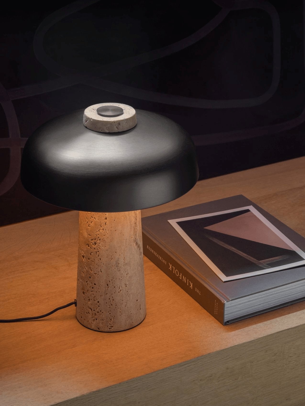 Modern Terra Dome Table Lamp - Stylish Bedside & Living Room Lighting for Home Decor - Perfect for Bedrooms, Offices & Cozy Reading Nooks