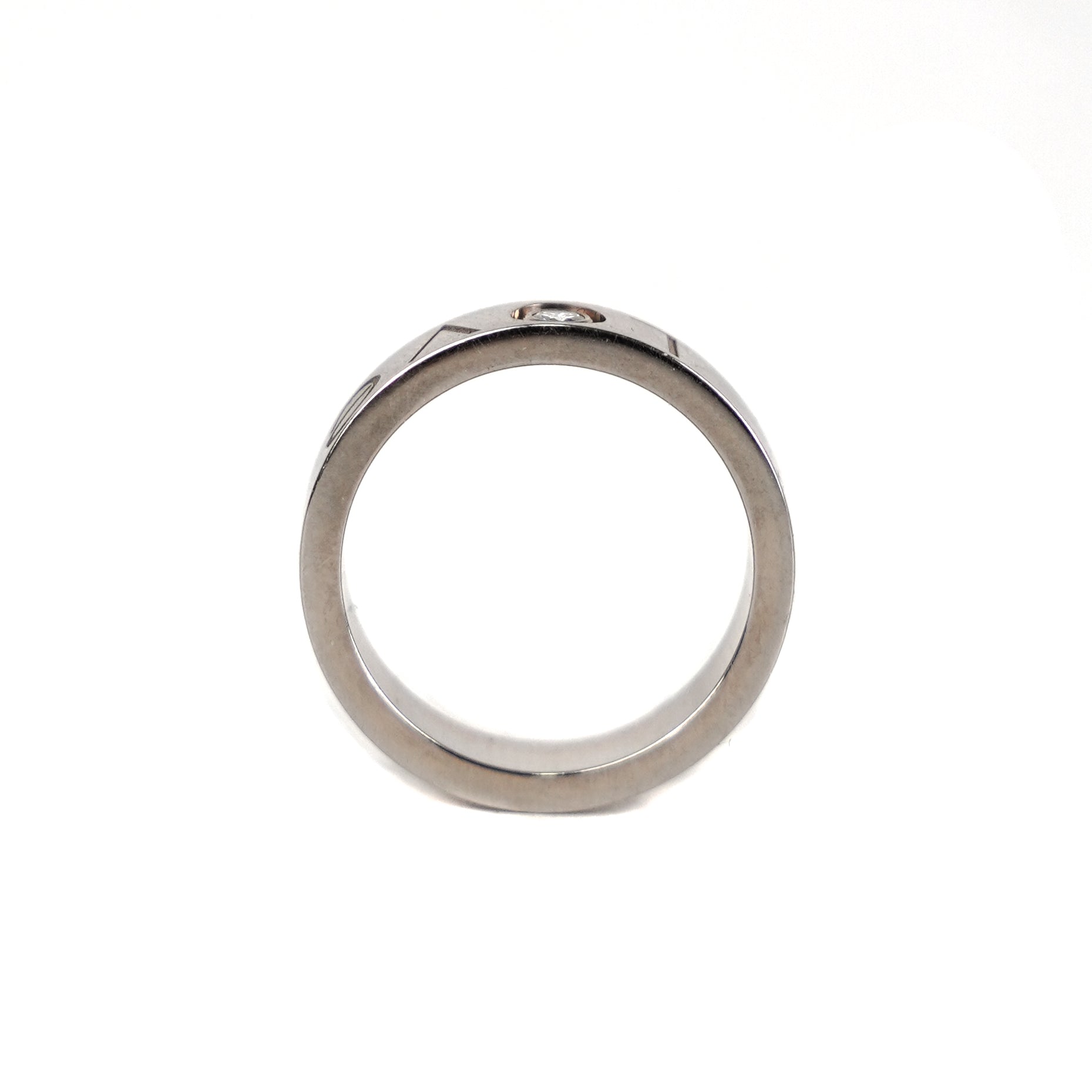 Cartier Love Ring 18K White Gold Size 56 - Luxury Wedding Band for Women & Men, Perfect for Engagements, Anniversaries & Special Occasions