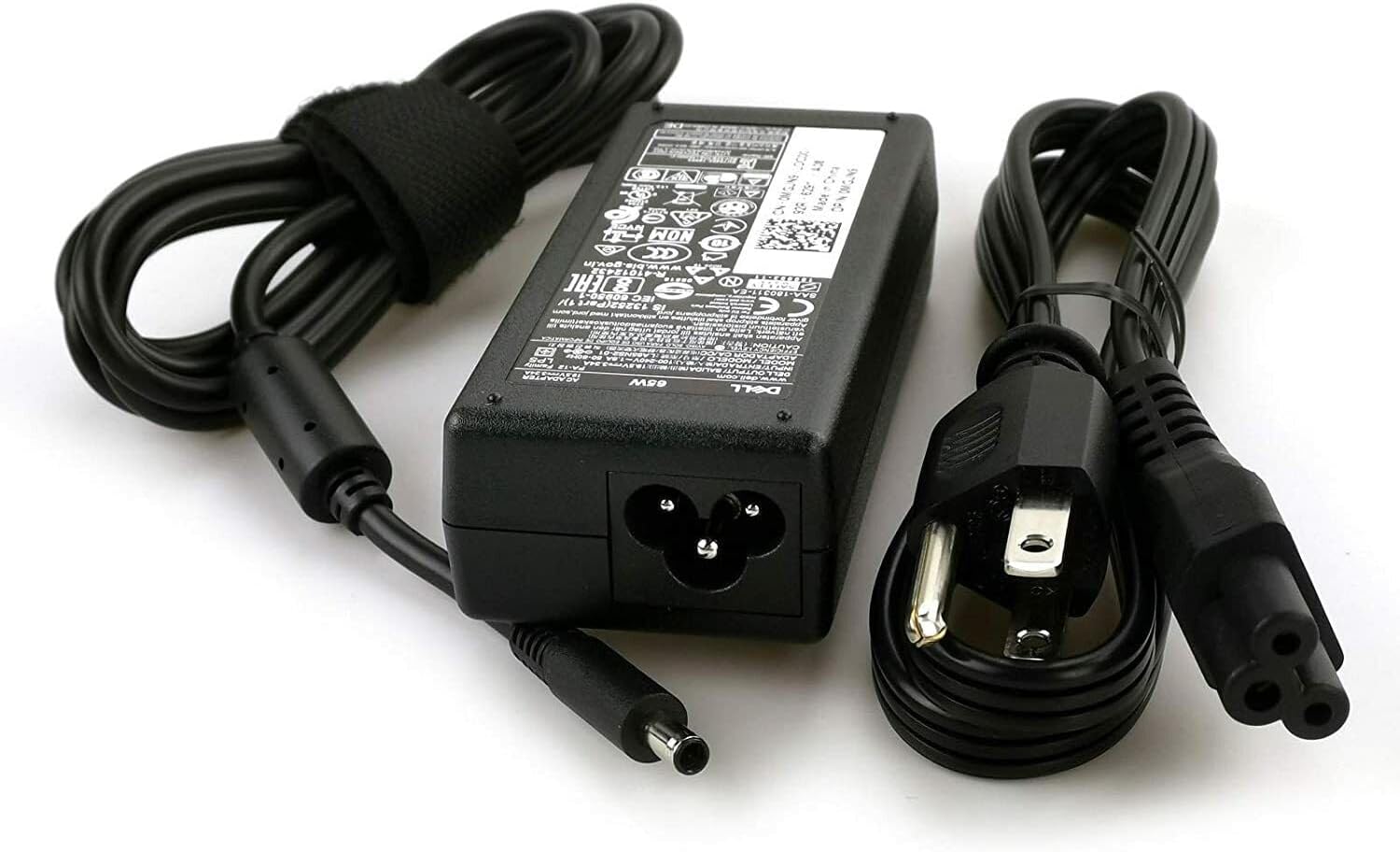 Original AC Power Adapter 65W for Dell Optiplex 3020/3040/7040/7050/9020 Micro Desktop - Replacement Charger for Home & Office Use