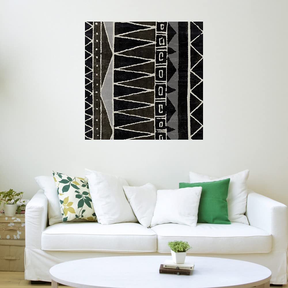 Premium Fine Art Canvas Wall Decor - 37x37 Inch Abstract Stream Painting by Mark Chandon - Ready to Hang Gallery Wrapped Canvas for Living Room, Bedroom, Office & More - Perfect for Modern Home Decor & Gift Giving