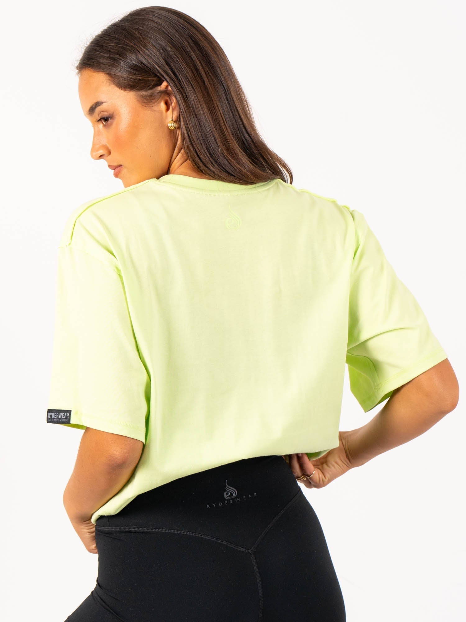 Force Oversized T-Shirt in Lime Green - Comfortable & Stylish Streetwear for Men & Women | Perfect for Casual Outfits, Lounge Wear & Urban Fashion