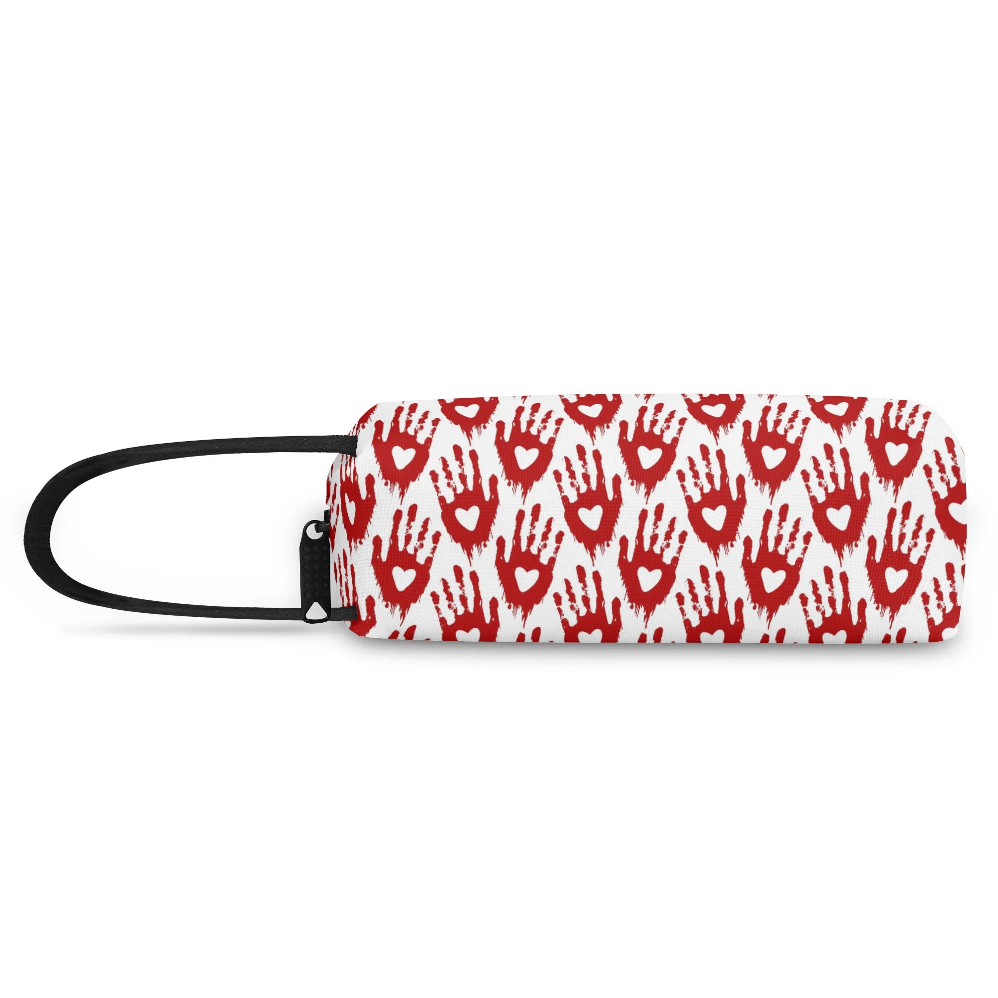 Hand Print Of Love Wristlet Purse - Cute Small Wrist Wallet for Women - Perfect for Date Night, Shopping & Travel Accessories