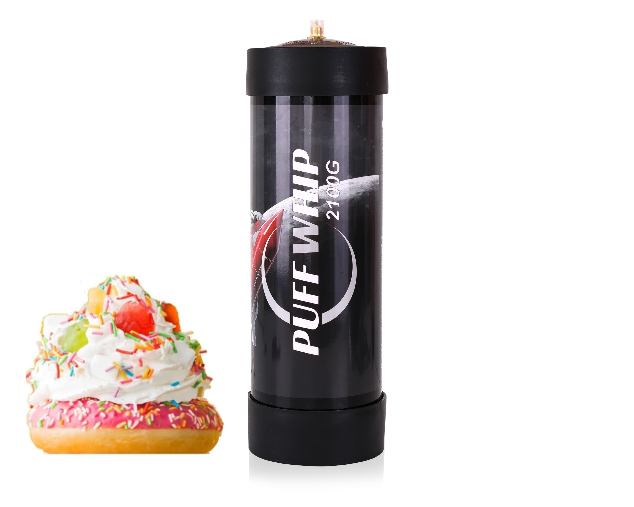 Premium 3.3L Soda Siphon - 1 Pack (15.83 x 5.71 x 5.39 Inches) - Black Carbonated Drink Maker for Home Bar, Cocktails & Sparkling Water - Perfect for Parties, Restaurants & DIY Beverages