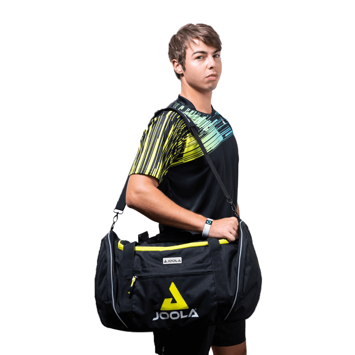 JOOLA Vision II Duffle Bag - Premium Table Tennis Equipment Bag for Paddles & Accessories | Perfect for Training, Tournaments & Travel | Large Capacity Sports Gear Storage