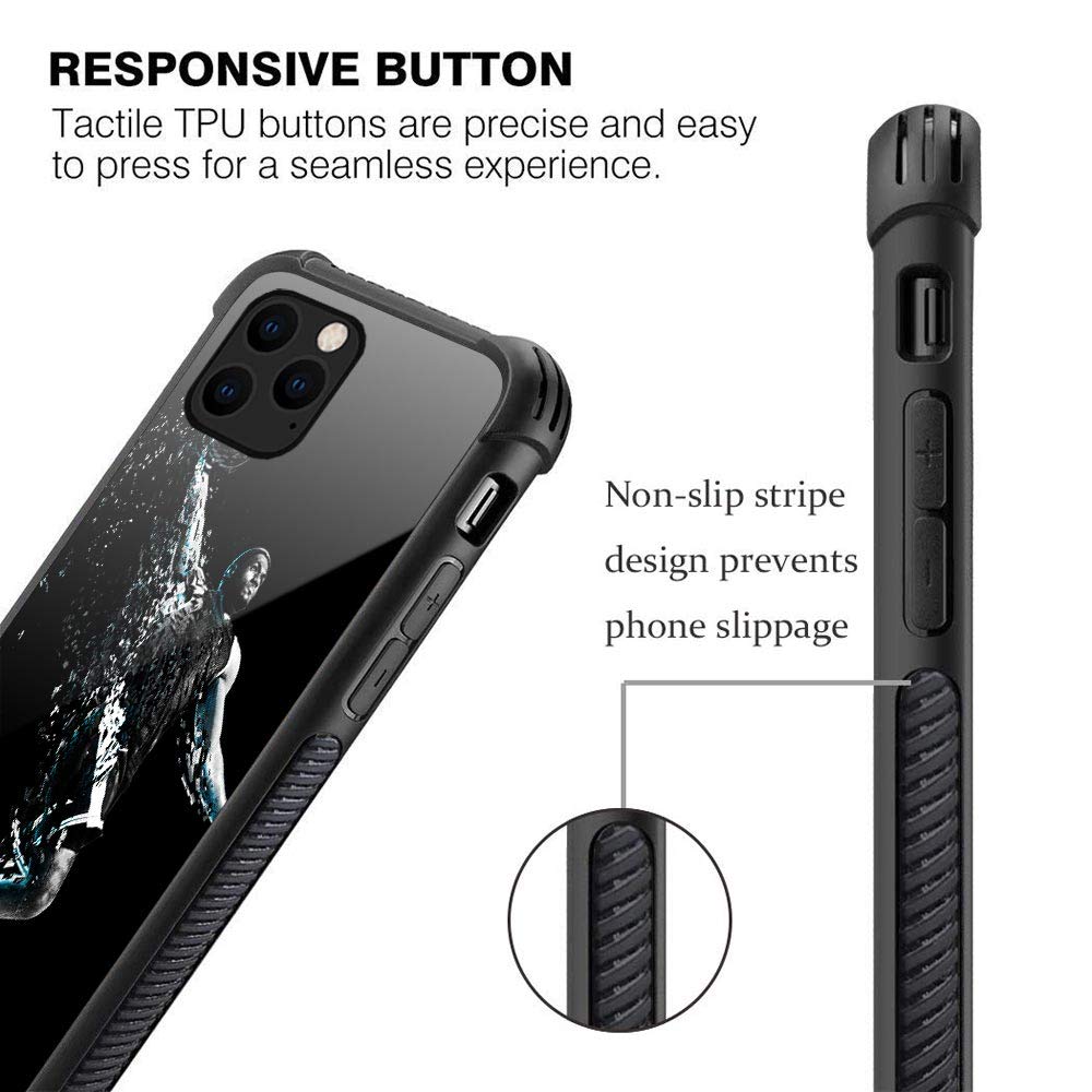 iPhone 13 Case - Shockproof Basketball Player Design for Men & Boys | Anti-Scratch Protective Cover | Perfect for Sports, Work & Daily Use