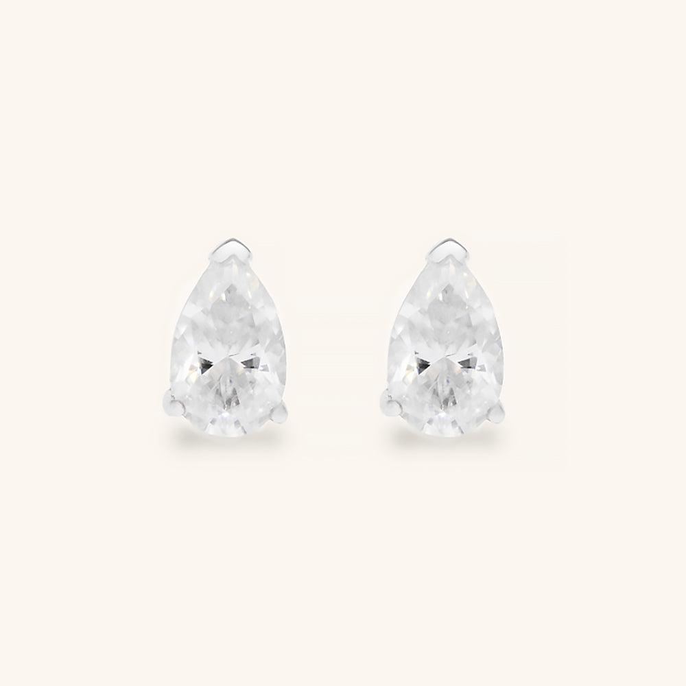 Classic Water Drop Premium Moissanite Stud Earrings for Women - Durable & Hypoallergenic 14K Gold Earrings - Perfect for Weddings, Anniversaries & Special Occasions