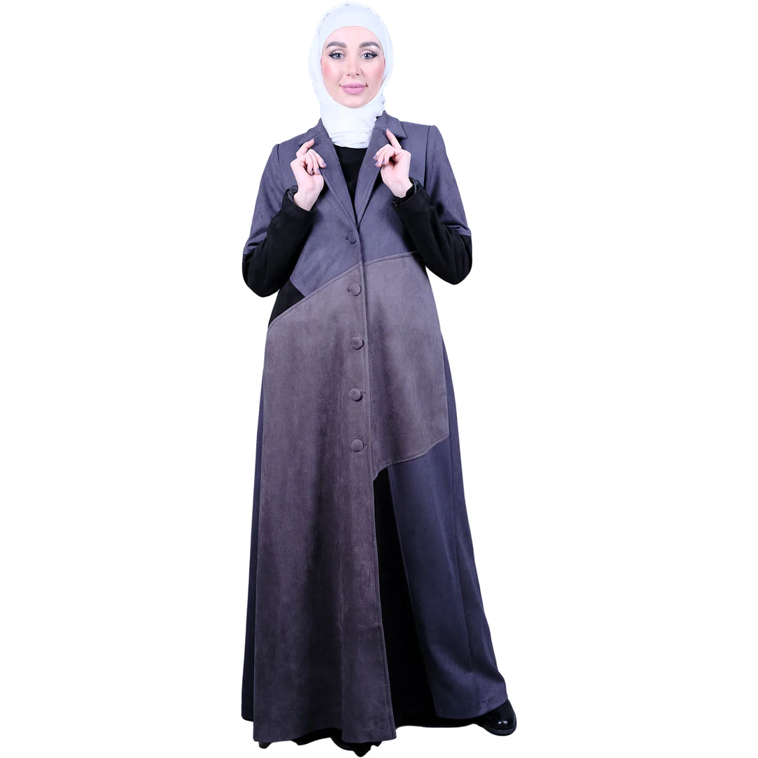 Modern Winter Jilbab - Warm & Stylish Muslim Women's Prayer Dress for Cold Weather - Perfect for Daily Wear, Prayer & Outdoor Activities