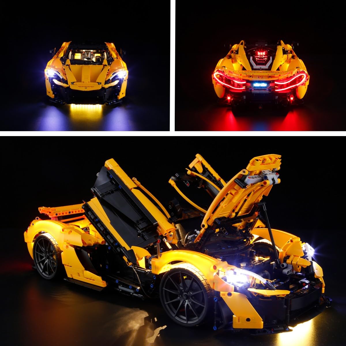 LIGHTAILING LED Light Kit for Lego 42172 McLaren P1 - Compatible with Building Blocks Model - Not Included in Original Set - Perfect for Car Enthusiasts & Lego Collectors