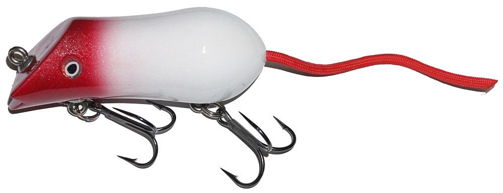 Premium Cat's Tails Musky Rat Fishing Lure - Topwater Bass Bait for Freshwater Fishing - Perfect for Lake, River & Pond Fishing Adventures