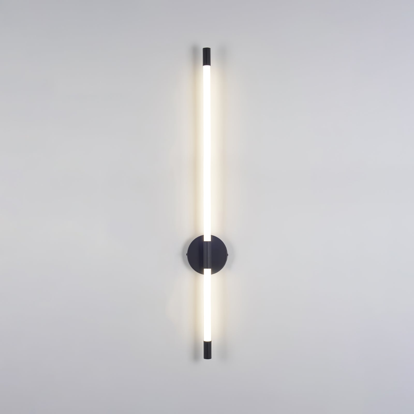 Modern Minimalist Vertical Wall Sconce LED Light Fixture - Sleek Contemporary Bedroom or Living Room Lighting for Home Decor