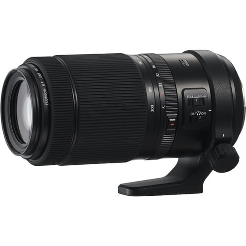Fujifilm GF 100-200mm f/5.6 R LM OIS WR Lens for GFX Cameras | Professional Telephoto Zoom | 67mm Filter Size | Ideal for Portraits, Wildlife & Landscape Photography