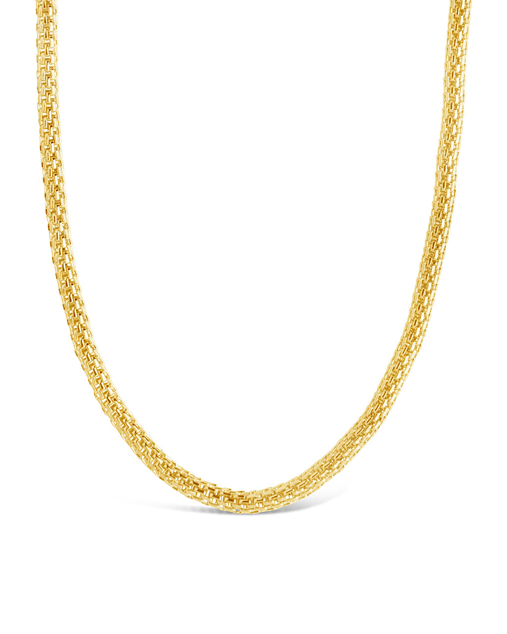 Harlow Chain Necklace for Women - 18K Gold Plated Stainless Steel Layering Necklace - Elegant Dainty Jewelry Gift for Her - Perfect for Everyday Wear, Date Night & Special Occasions