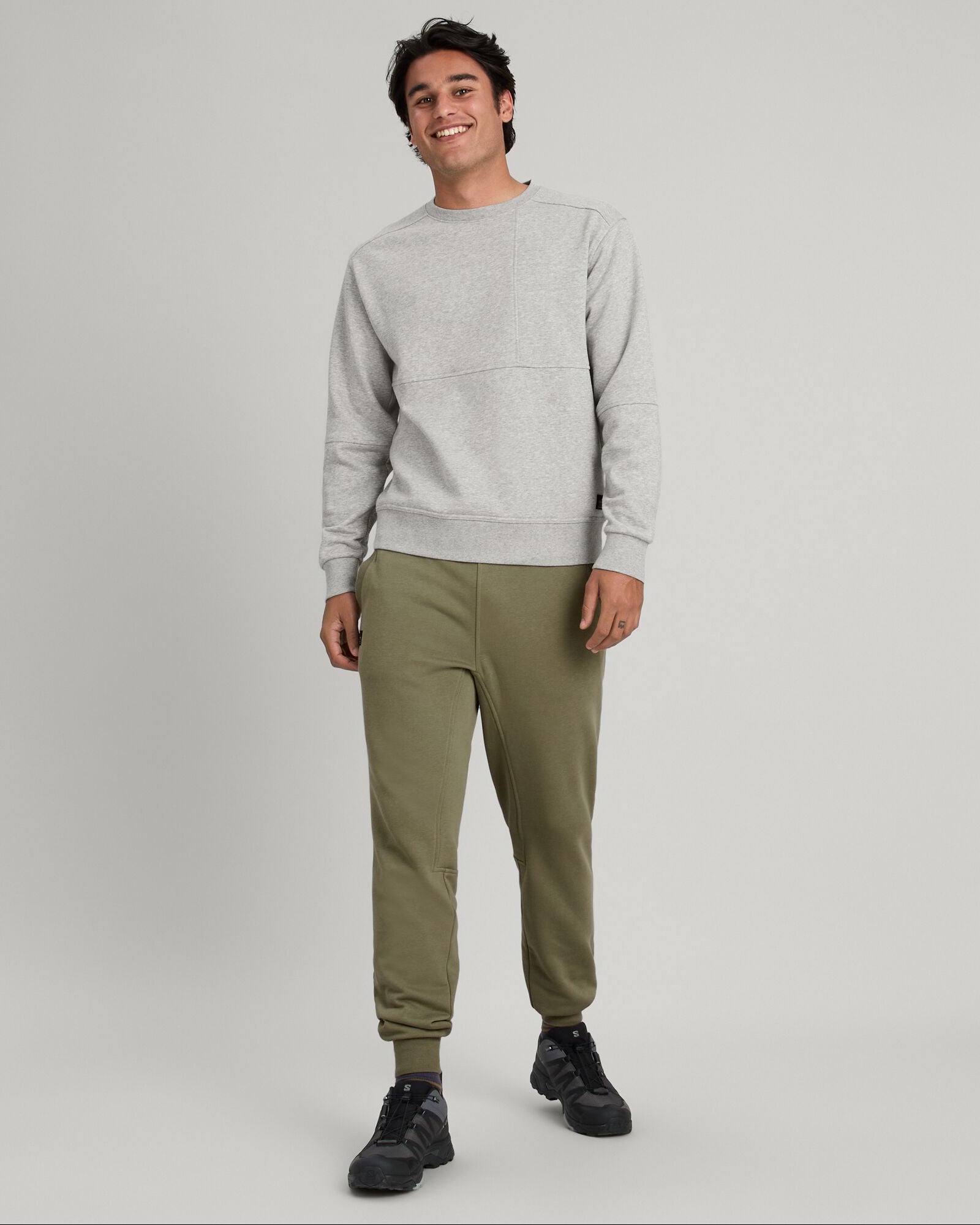 ANY Time Sweats LT Unisex Sweater - Light Grey Marle | Comfortable Casual Wear for Men & Women | Perfect for Lounge, Travel & Everyday Use