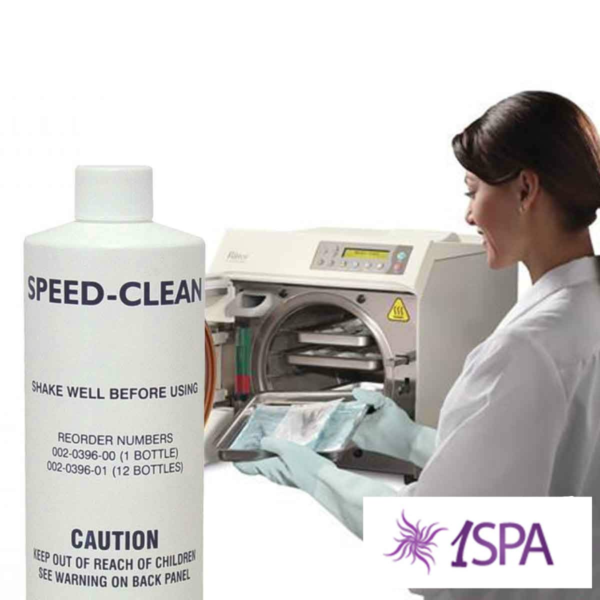 MIDMARK SpeedClean Autoclave Cleaner - Professional Sterilization Solution for Dental & Medical Equipment | Fast-Acting, Heavy-Duty Cleaning Formula | Ideal for Clinics, Hospitals & Laboratories