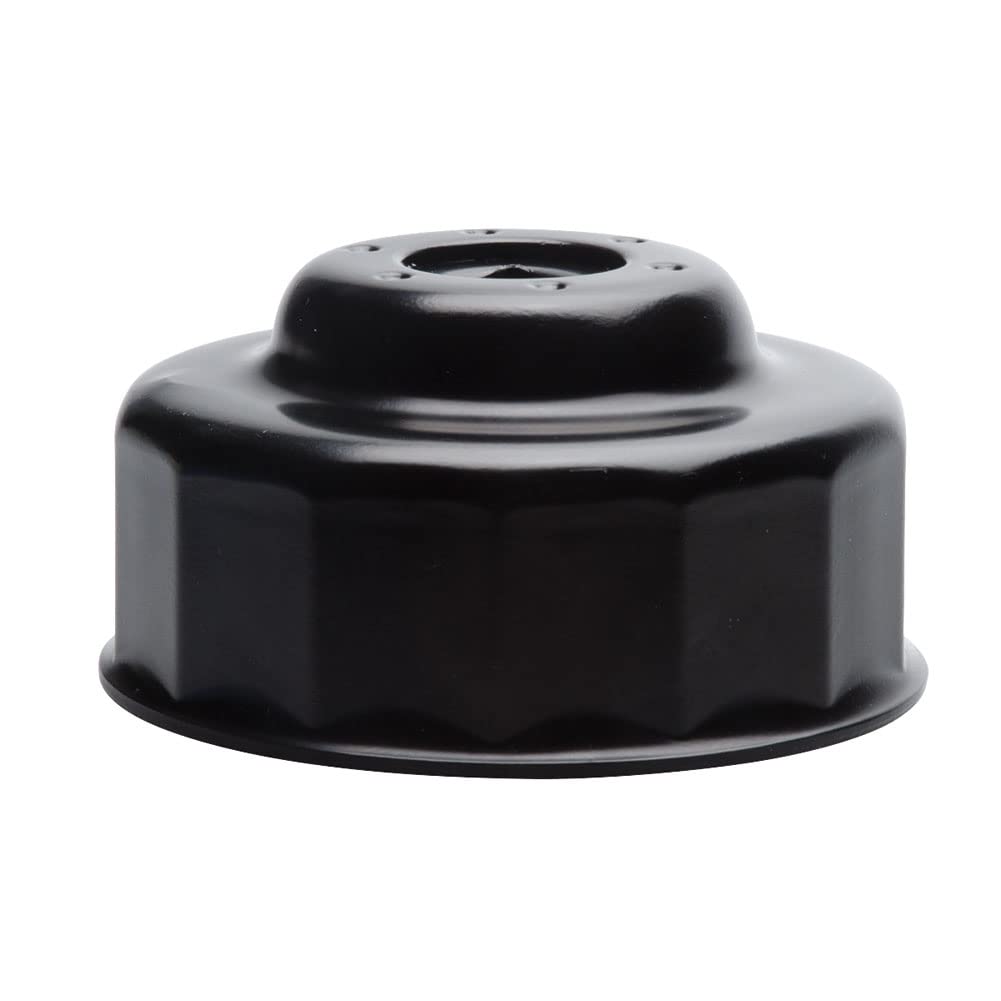 65mm TUSK Oil Filter Socket - Heavy Duty Wrench Tool for Motorcycle, ATV & Car Maintenance - Perfect for DIY Oil Changes & Engine Repairs