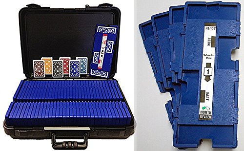 Baron Barclay 36 Imperial-Plus Duplicate Bridge Boards with 36 All-Plastic Card Decks & Carrying Case - Perfect for Bridge Tournaments, Home Games, and Travel