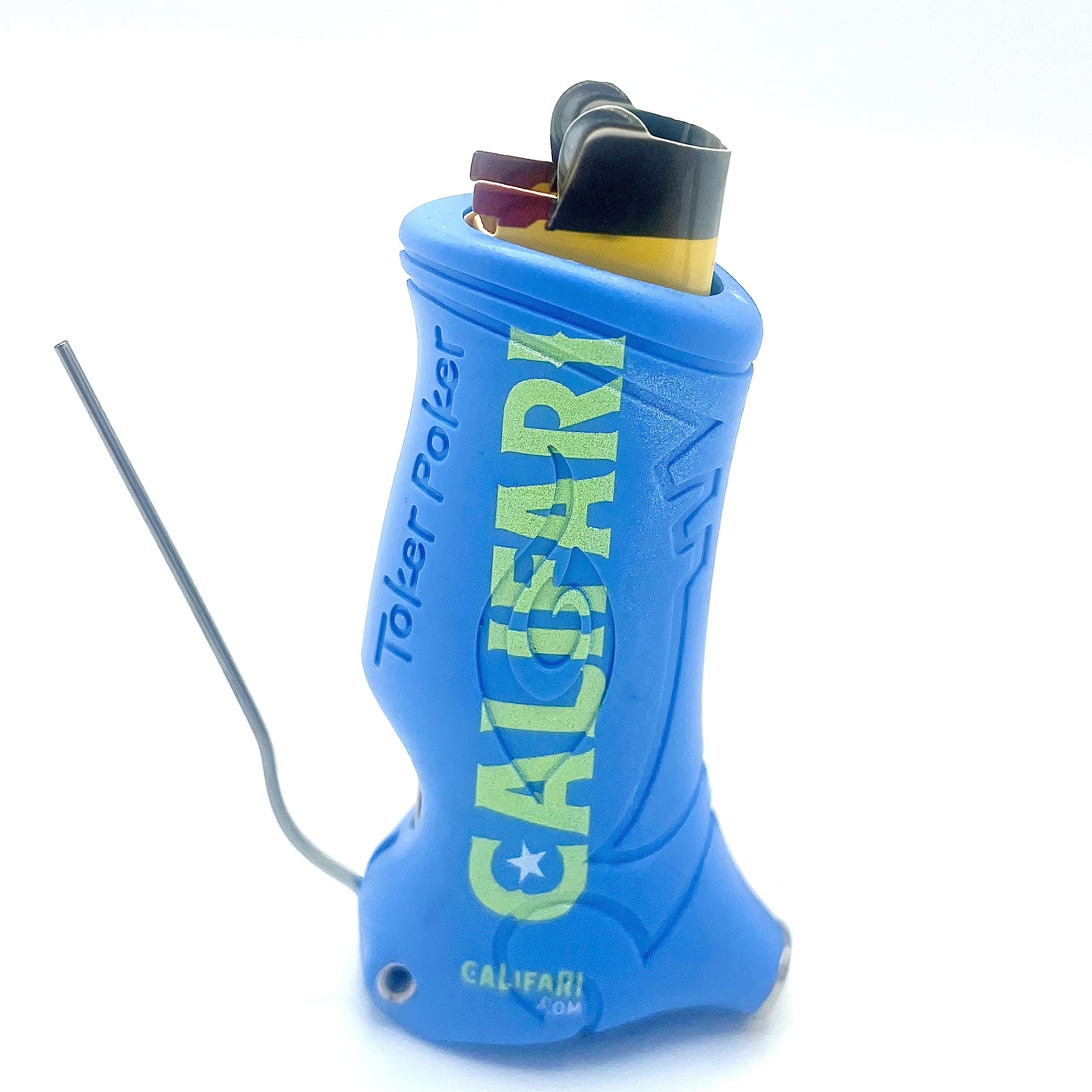 **Califari's Toker Poker® - Multi-Tool Bic Lighter Sleeve Case Cover with Strain Art Collection | All-in-One Lighter Holder for Camping, Pipe Cleaning & Outdoor Activities (Northern Lights Design)**    **Usage Scenarios:** Perfect for camping trips, hiking adventures, pipe maintenance, and everyday carry convenience.