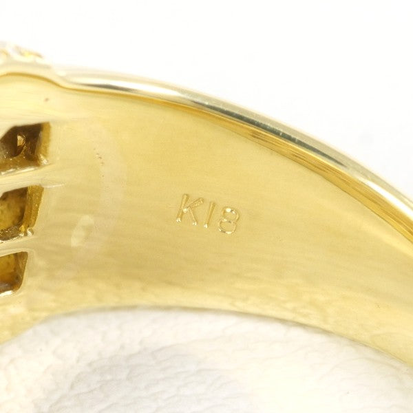 18K Yellow Gold Akoya Pearl Diamond Ring for Women - Elegant Bridal Jewelry, Anniversary Gift, Engagement Ring, Wedding Band, Valentine's Day Present