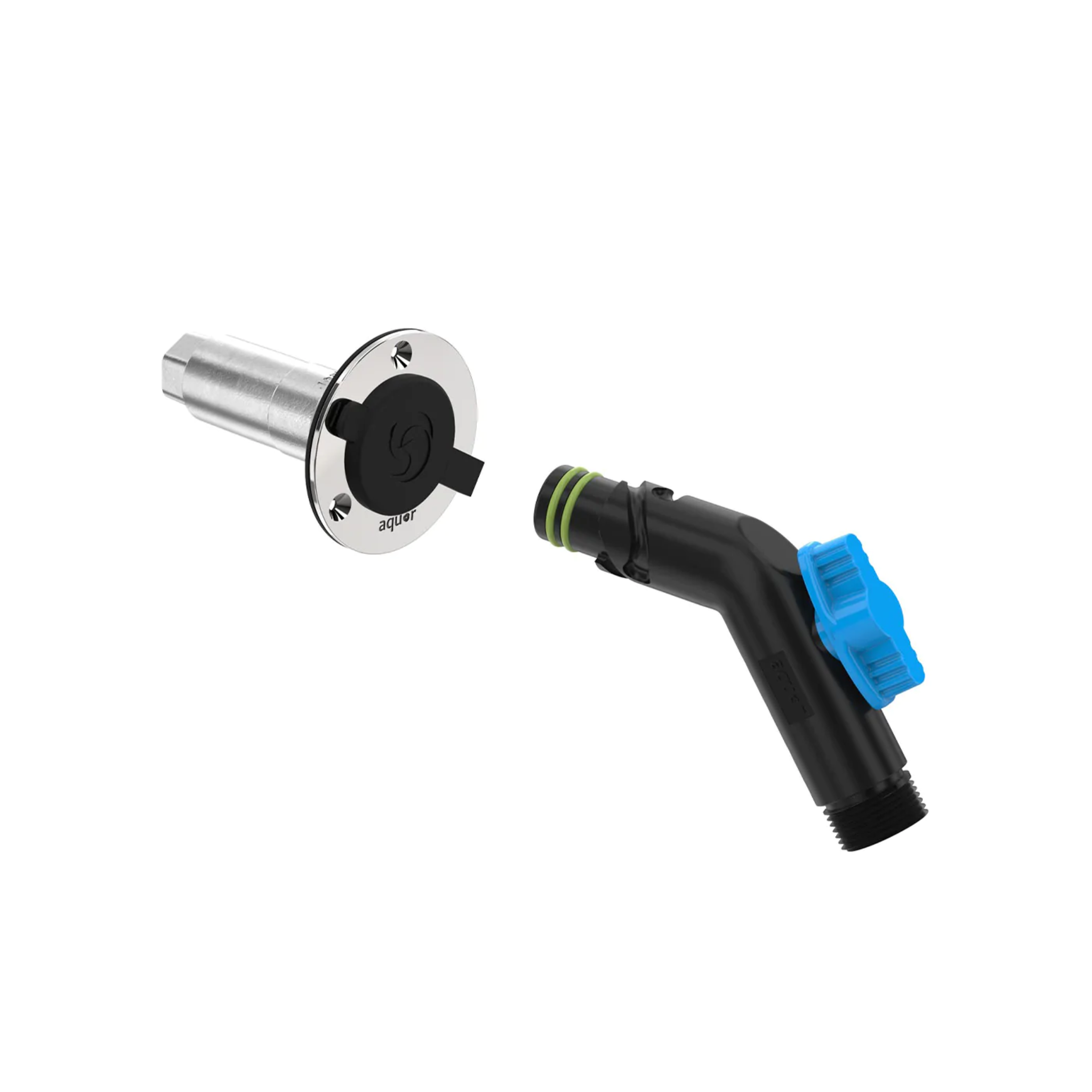 Aquor RV City Water Inlet - Universal RV Water Hookup Kit with Quick Connect for Camper, Motorhome & Travel Trailer - Perfect for Camping, Road Trips & Outdoor Adventures
