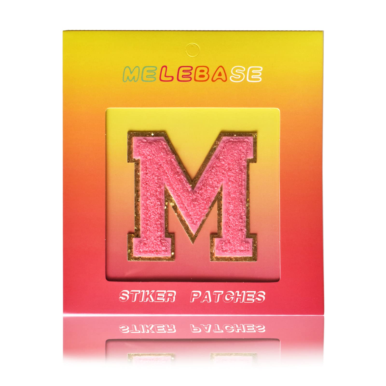 Self-Adhesive Iron-On Letter Patches - 1 PC Preppy Varsity Style (3inch/M) - Perfect for Jackets, Backpacks & DIY Crafts