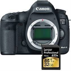 Canon EOS 5D Mark IV DSLR Camera - 30.4MP Full Frame CMOS Sensor with Lexar 64GB Memory Card Bundle - Professional Photography, Wedding & Travel Camera