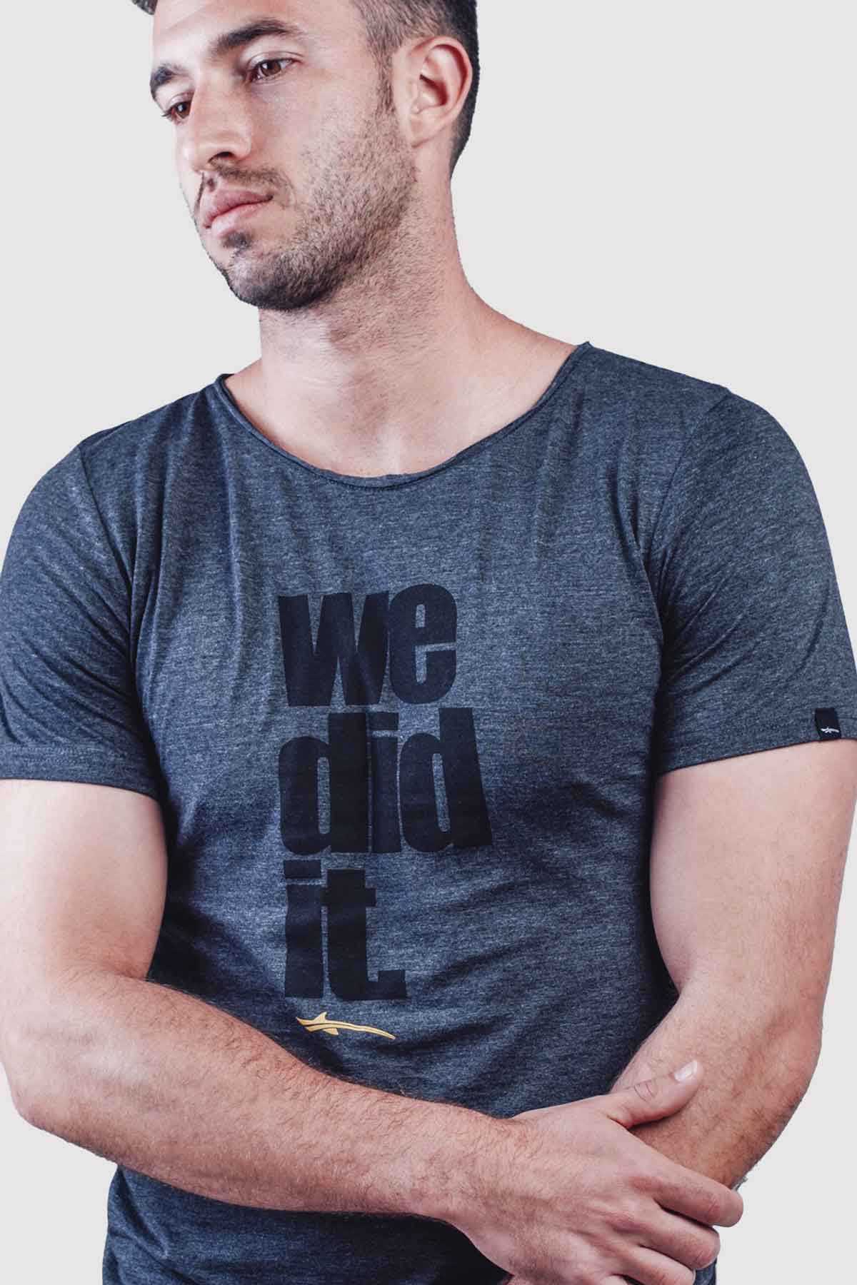 We Did It T-Shirt - Motivational Graphic Tee for Men & Women - Perfect for Celebrations, Achievements & Team Events