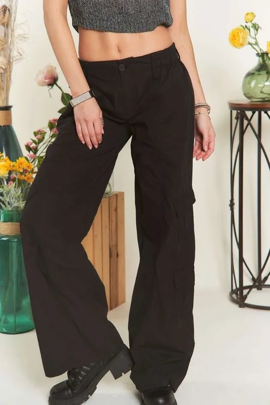ADORA Low Rise Casual Cargo Pants for Women - Trendy Streetwear with Multiple Pockets | Perfect for Everyday Wear, Outdoor Adventures & Urban Fashion