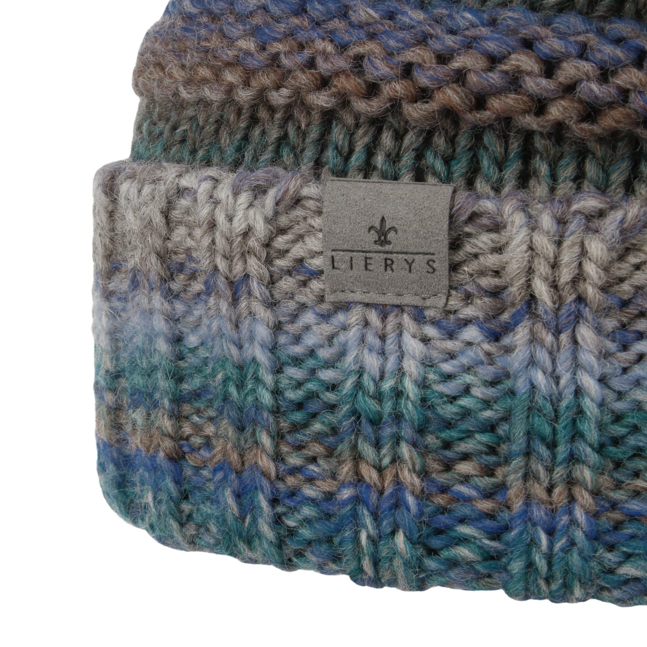 Lierys Bernardo Oversize Knit Hat - Soft Chunky Cable Knit Beanie for Women & Men | Winter Warm Slouchy Hat for Outdoor Activities, Skiing & Casual Wear