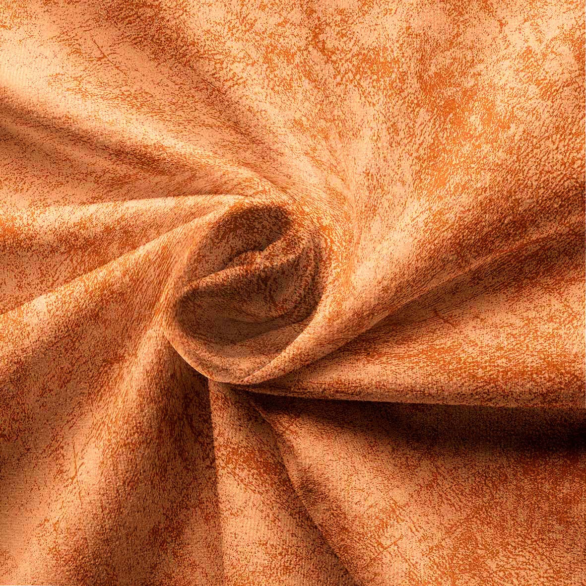 Ambesonne Faux Suede Fabric by The Yard - Digitally Printed Distressed Texture, Durable & Washable Upholstery Material for DIY Projects, Home Decor, Indoor/Outdoor Use - 2 Yards, Earth Yellow - Perfect for Sofa Covers, Pillows, Curtains & Crafting