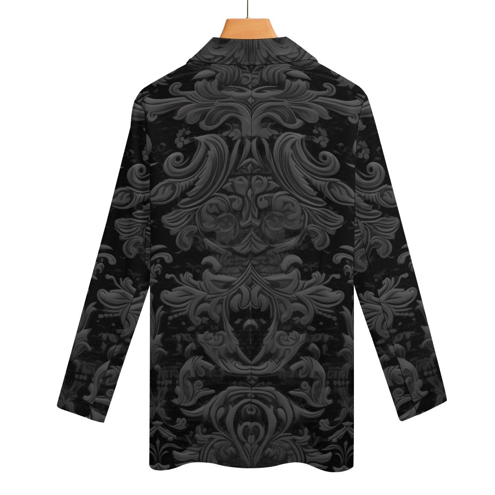 Gothic Style Casual Suit Jacket for Men & Women | Vintage Punk Fashion Blazer | Perfect for Halloween, Cosplay, and Gothic Parties