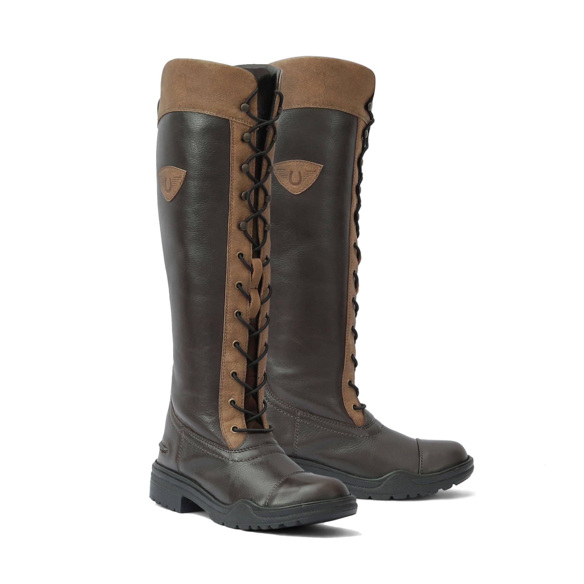 TuffRider Raj Ladies Muck Tall Boots - Waterproof Equestrian Riding Boots for Women - Perfect for Horseback Riding, Barn Work & Outdoor Activities