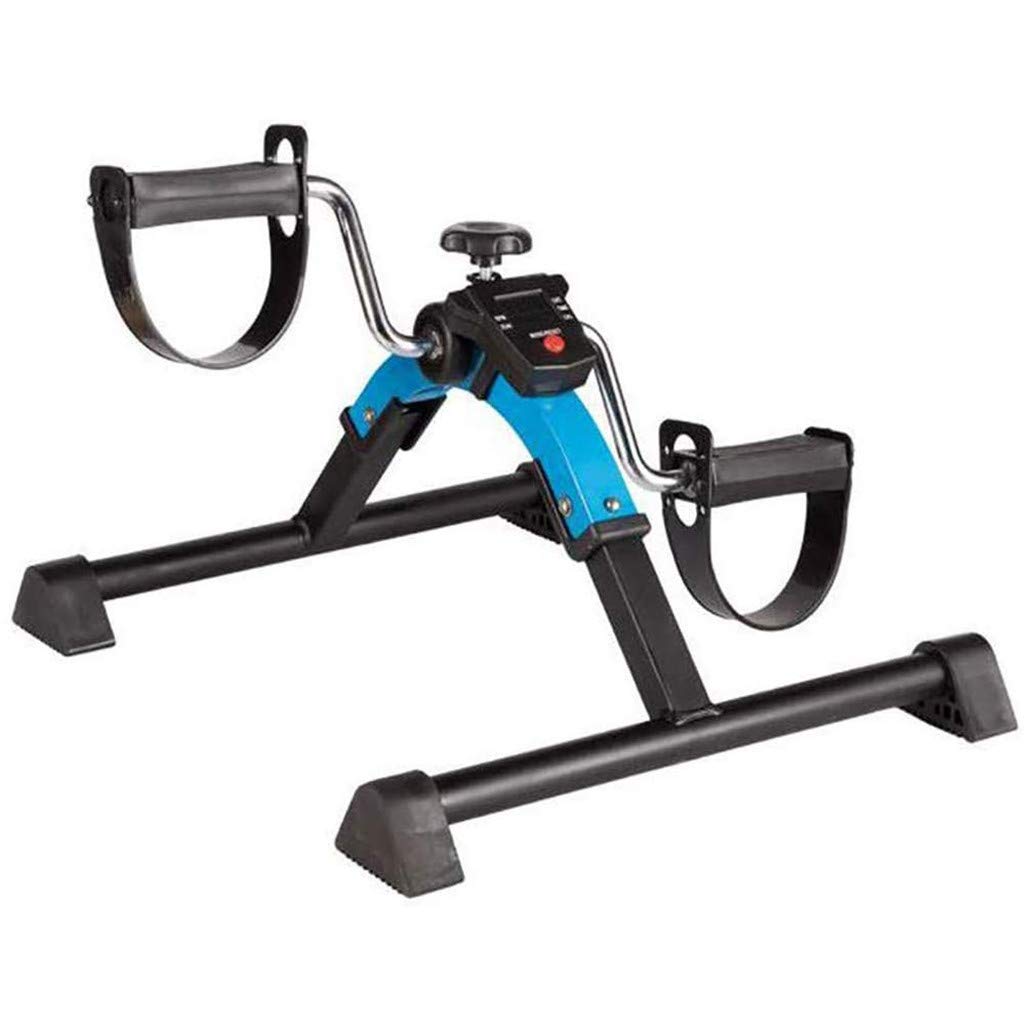 Portable Folding Pedal Exerciser with Digital Monitor - Upper & Lower Limb Rehab Bike for Seniors, Home Physical Therapy & Weight Loss - Perfect for Post-Surgery Recovery & Home Gym Workouts